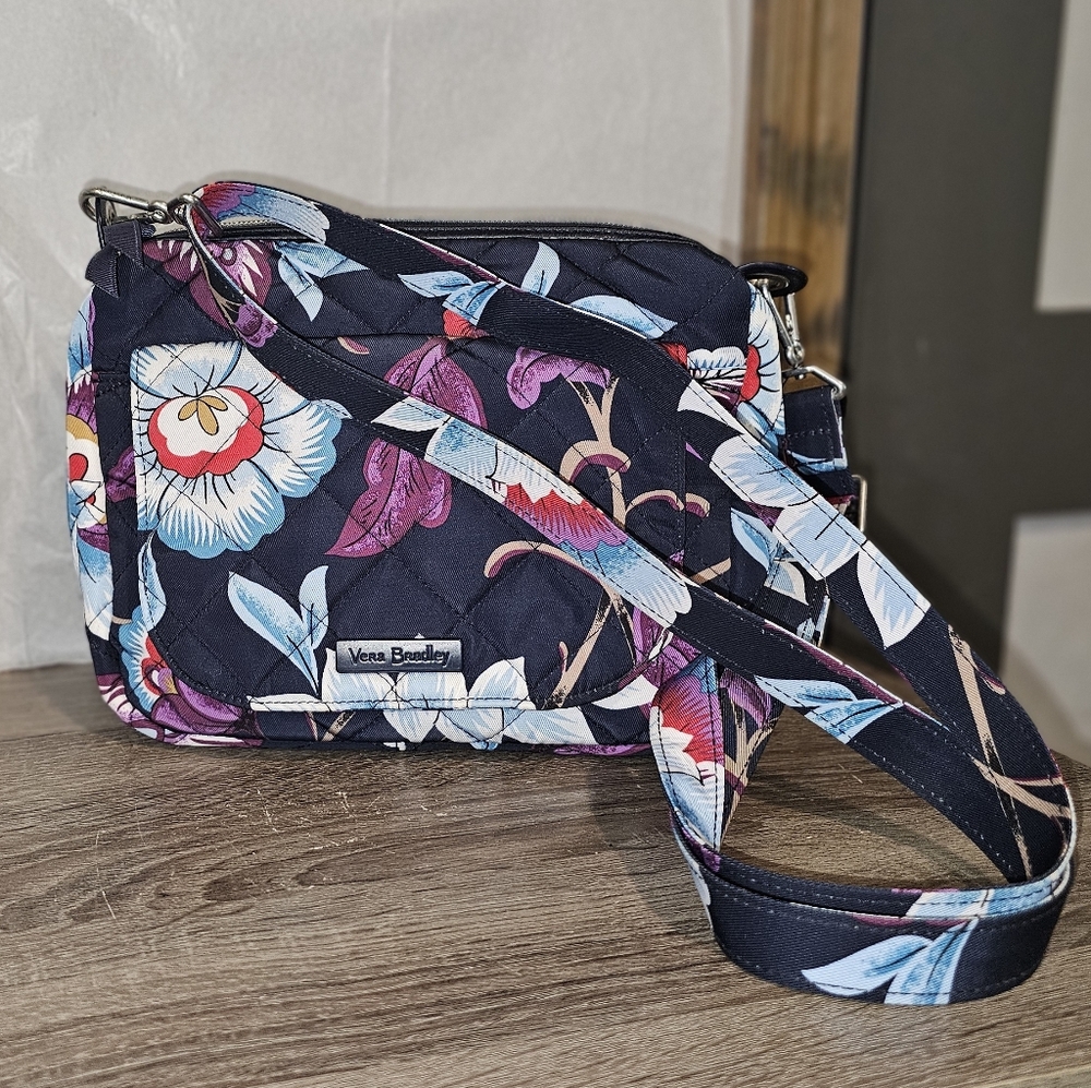 Vera Bradley Performance Twill Carson Mini Shoulder Bag Crossbody~ NWOT